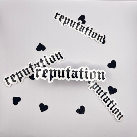 Reputation Era Logo Die-Cut Sticker