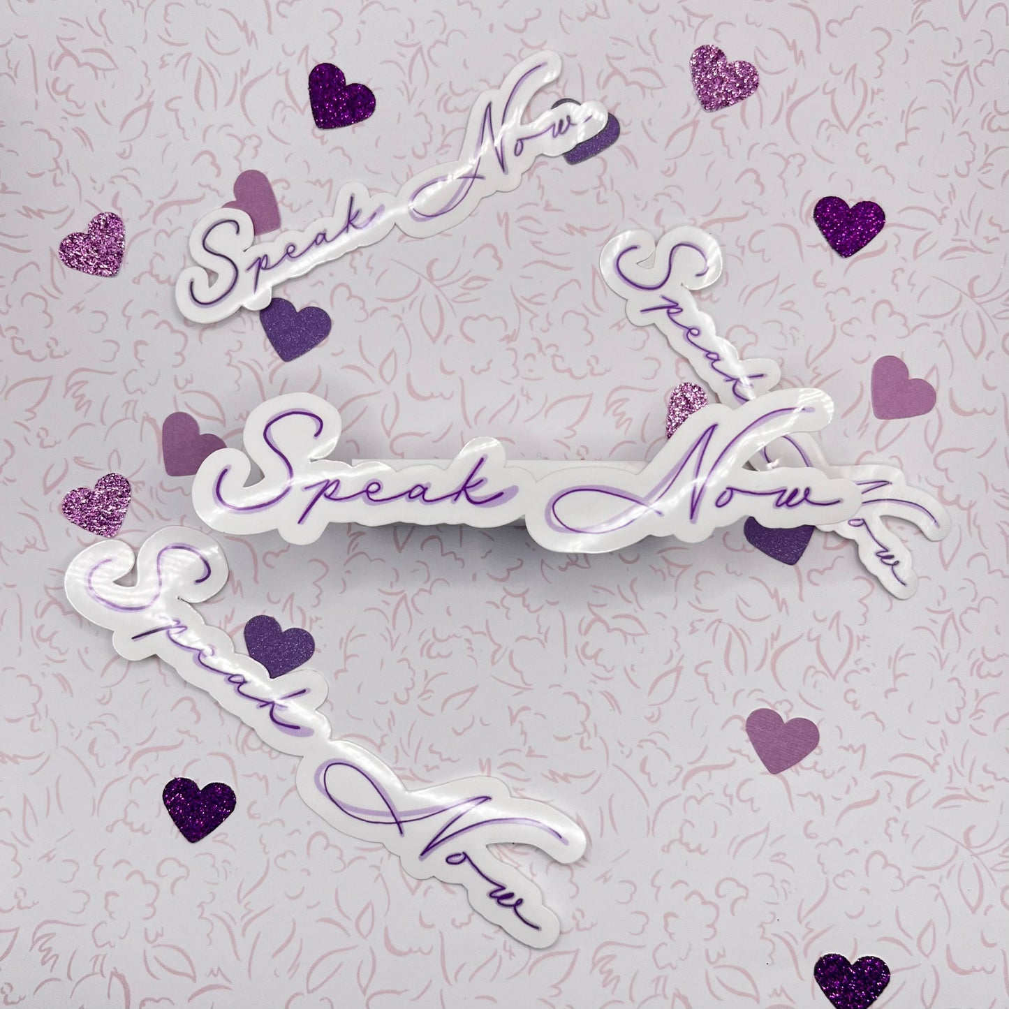 Speak Now TV Era Logo Die-Cut Sticker