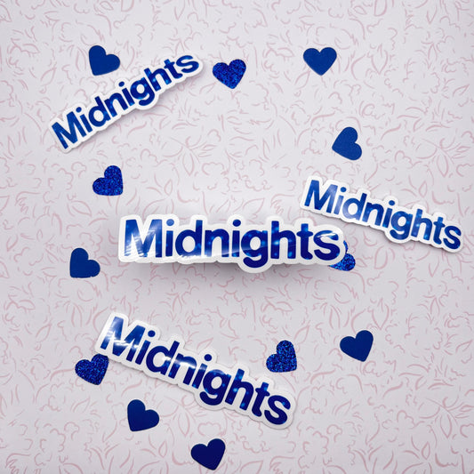 Midnights Era Logo Die-Cut Sticker