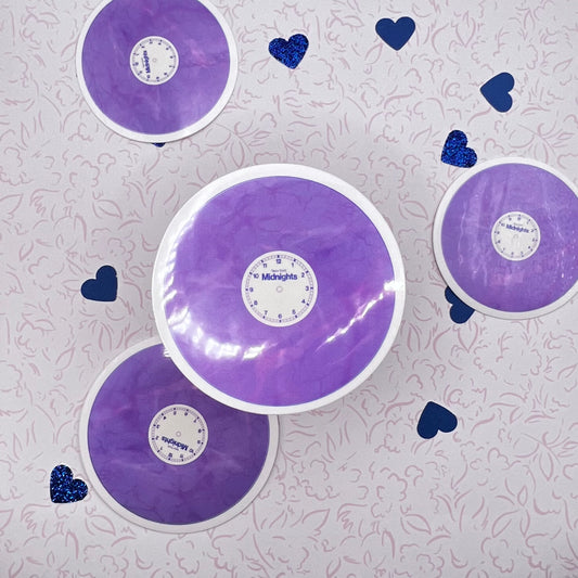 Midnights Lavender Marble Vinyl Die-Cut Sticker