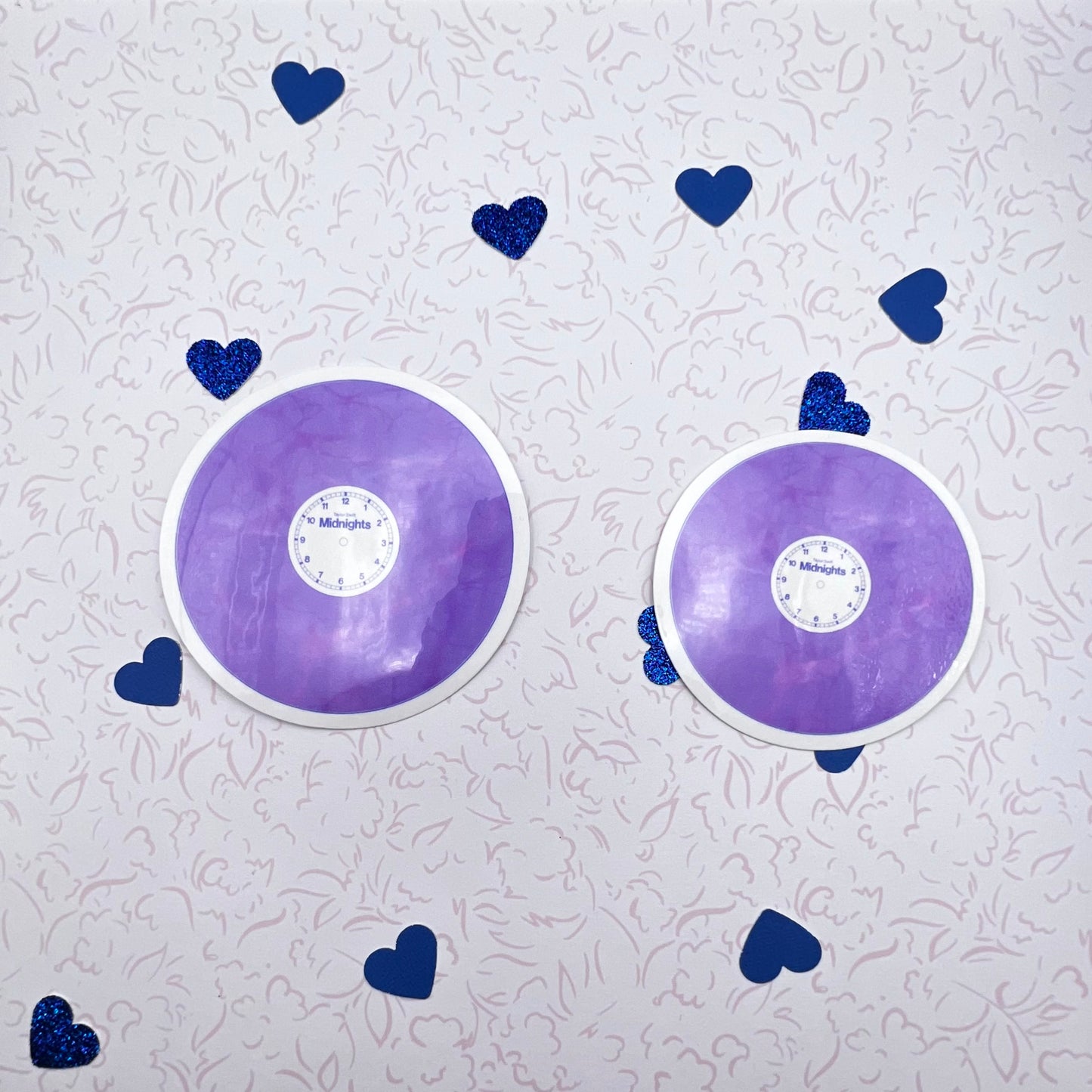 Midnights Lavender Marble Vinyl Die-Cut Sticker